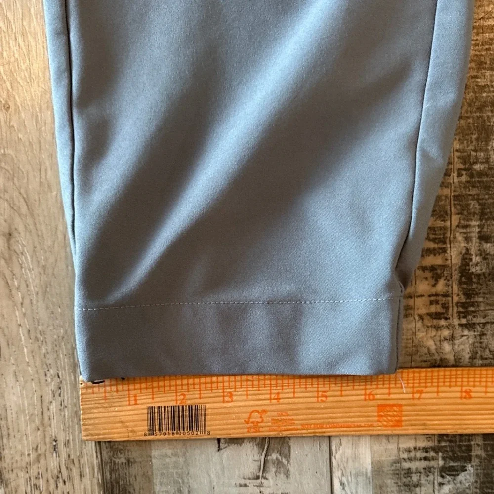 Dunning Golf Player Fit Performance Pants 5 Pocket Sz 38 Stretch Gray Activewear